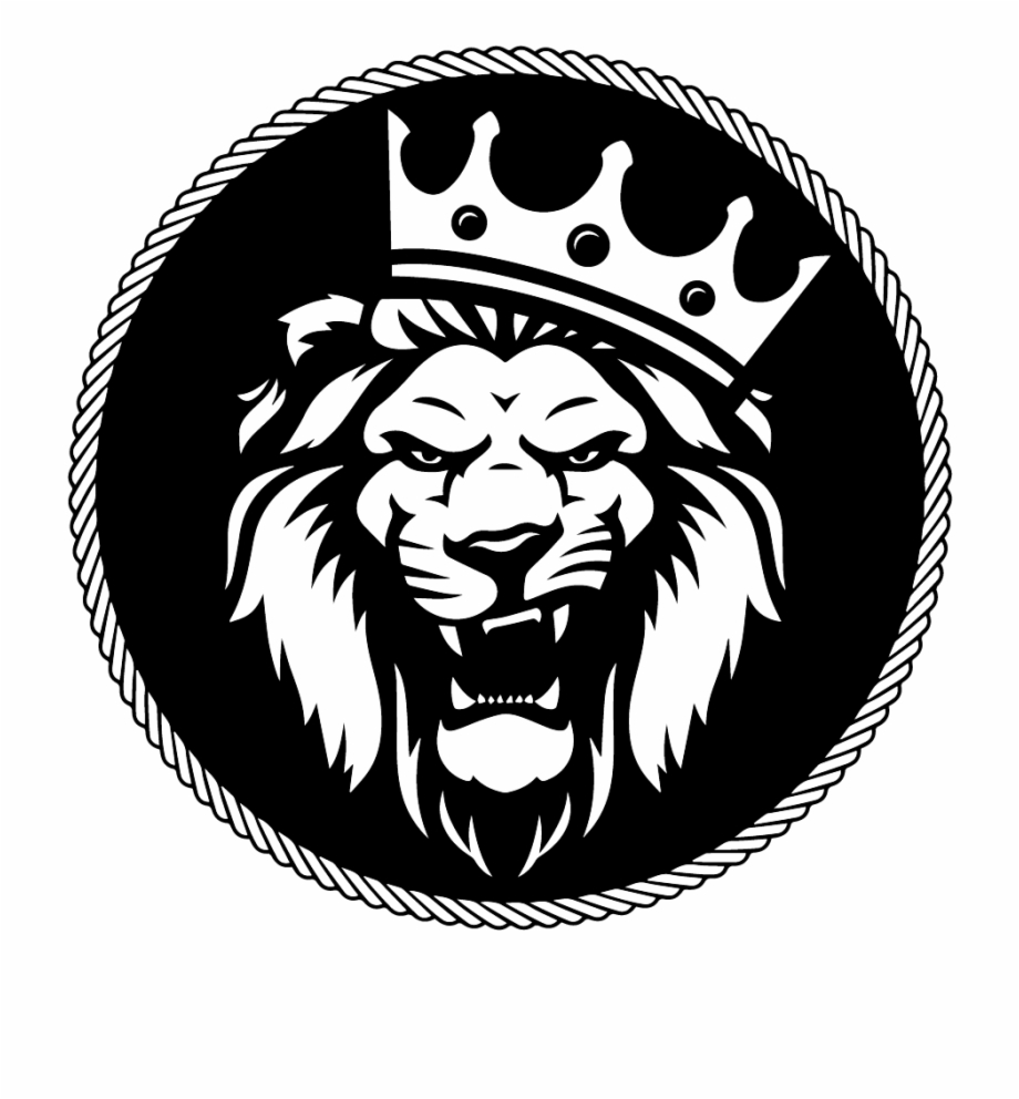 Podcasts Roaring Lion With Crown Logo