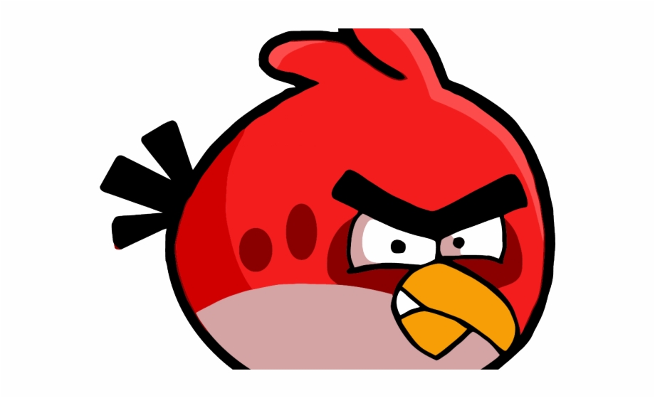 Original Red Angry Bird Side