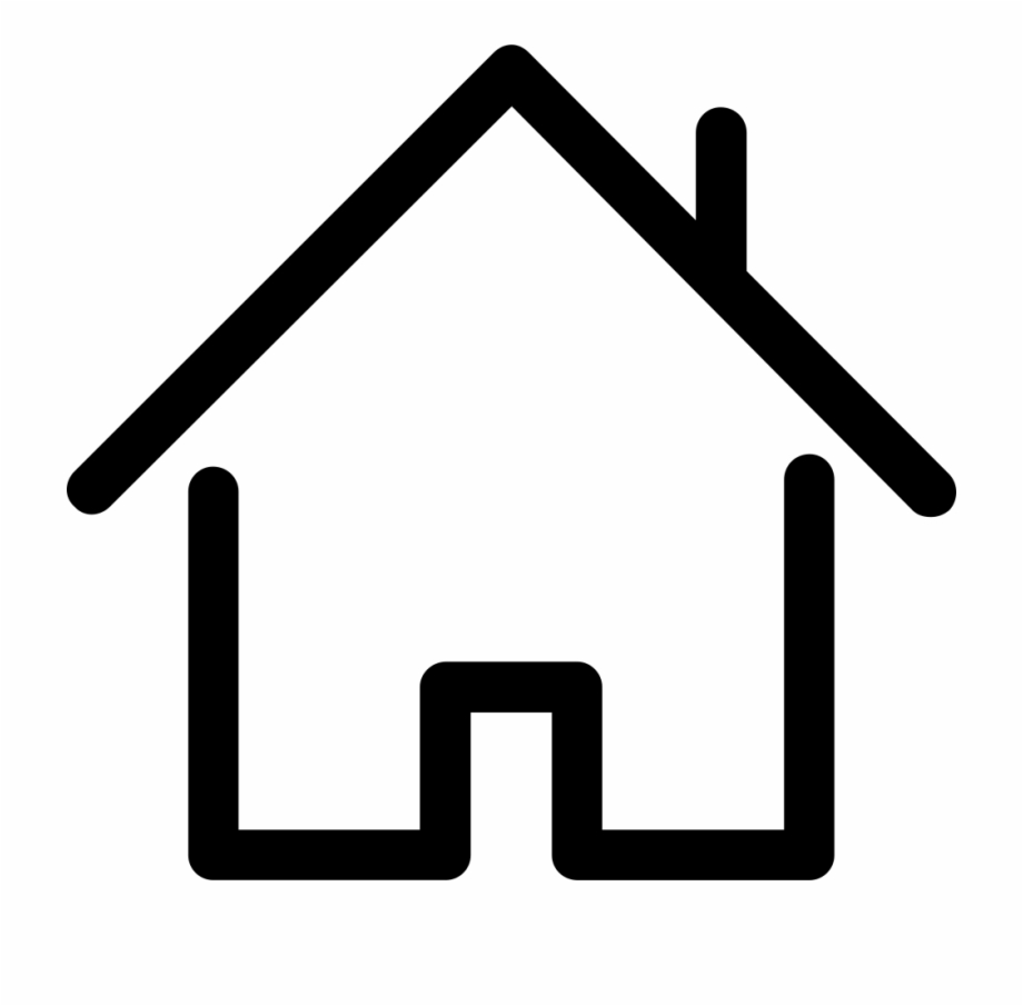 House Png Icon House Outline Clipart