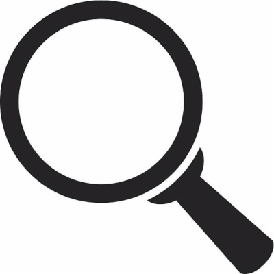White Magnifying Glass Png