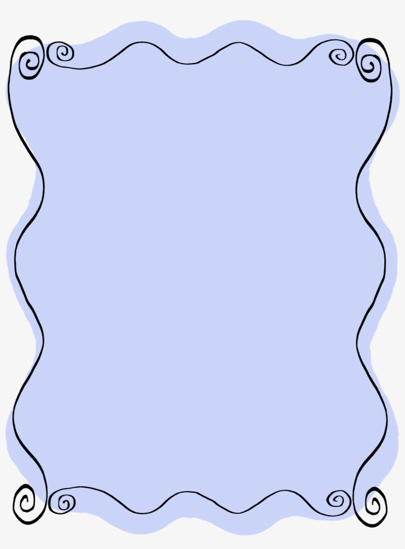 Doodle Borders Png - Clip Art Library