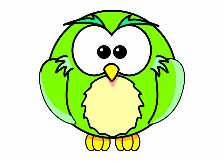 This Free Clip Arts Design Of Green Owl