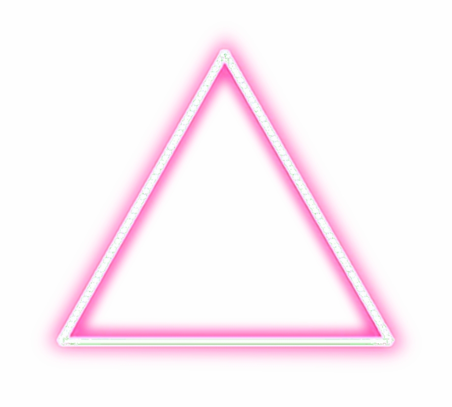 neon triangle for photoshop
