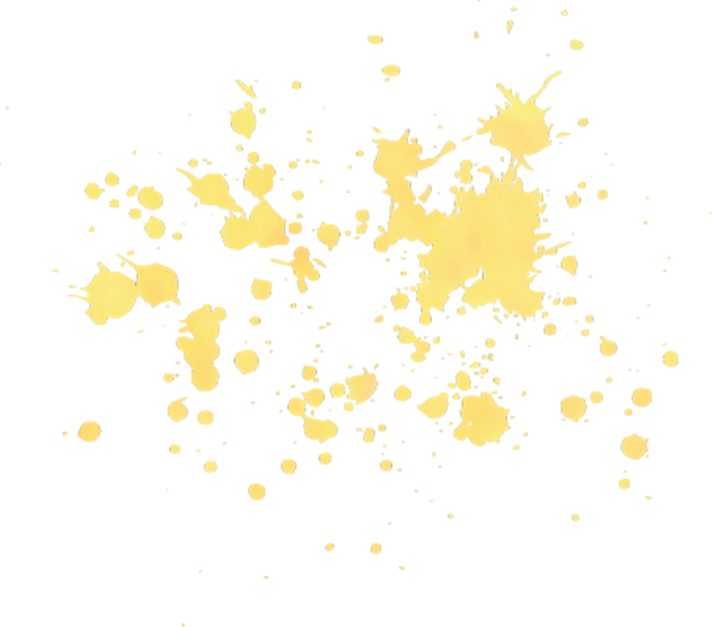 Gold Paint Splatter Png