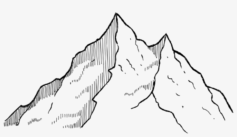 Mountain Drawing Png