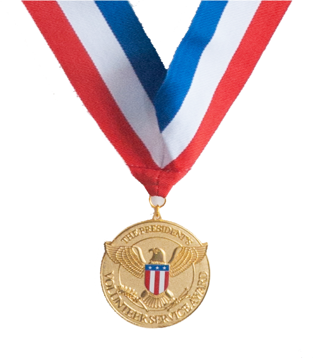 White House Award Gold Medal
