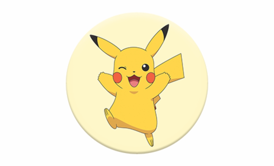 Pikachu Pikachu Popsocket - Clip Art Library