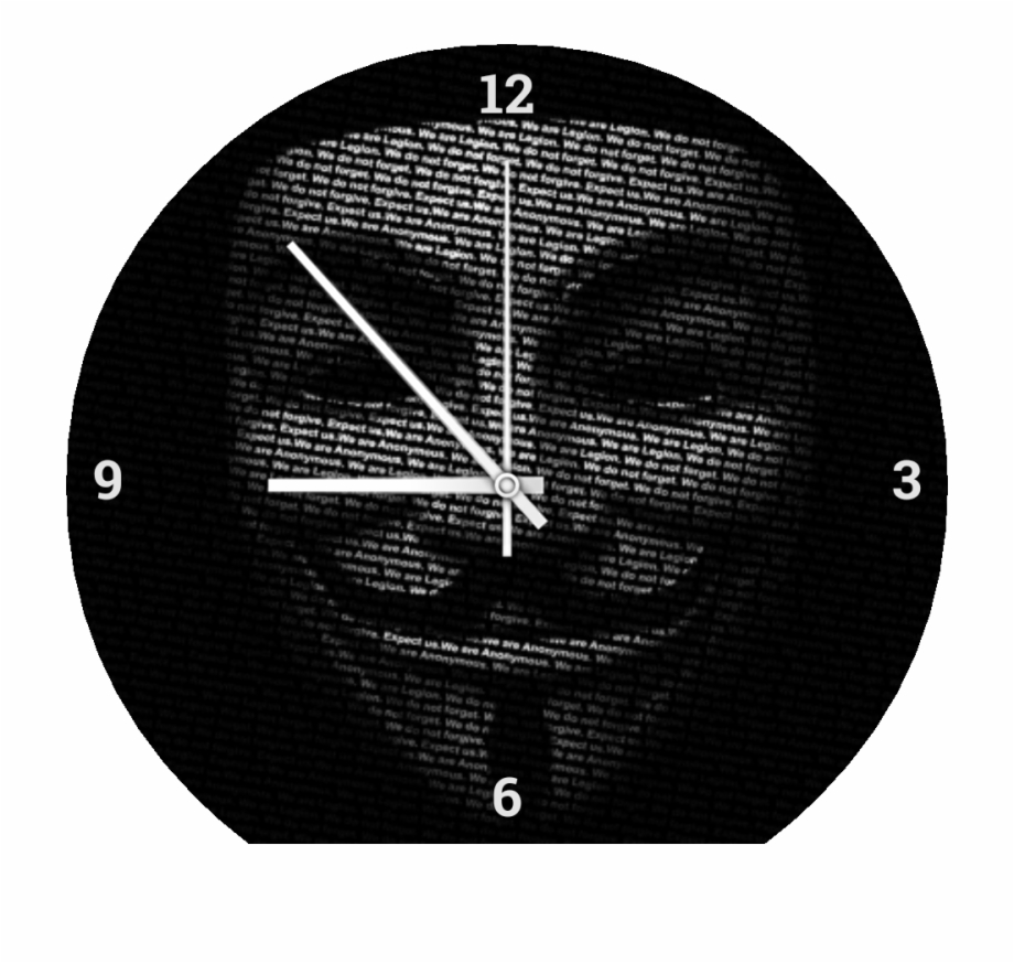 Anonymous Watch Face Preview