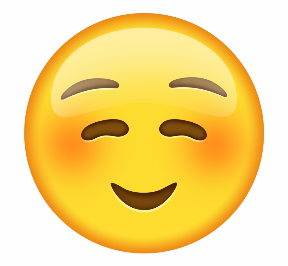 Blushing Png Blush Emoji