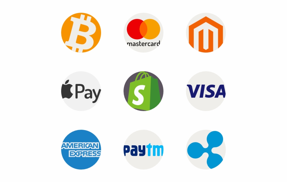 Ecommerce And Payment Method Logos Online Payment Methods