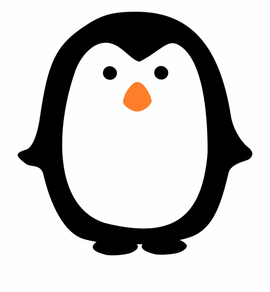 Пингвинчик рисунок