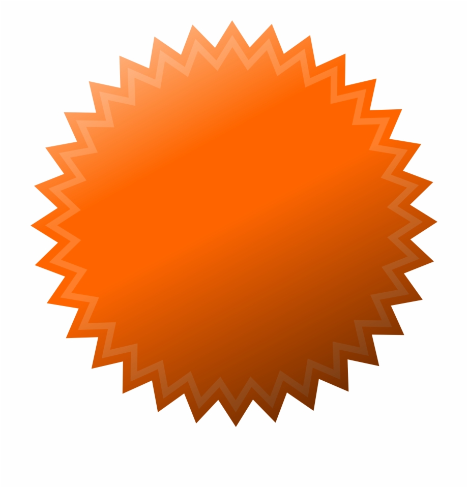 X Blank Sticker Orange Special Offer Tags Png