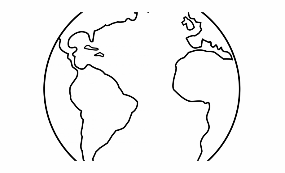 Black And White Earth Clipart Earth Black And