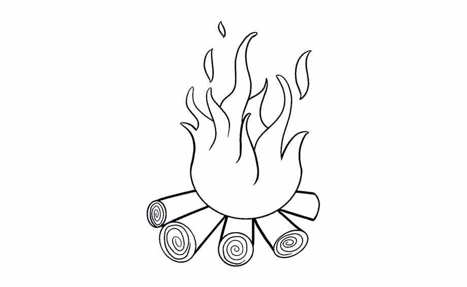 Campfire Clipart Api Draw A Picture Of Fire