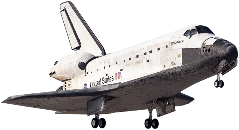 Spaceship Space Shuttle Nasa Isolated Transparent Background Space