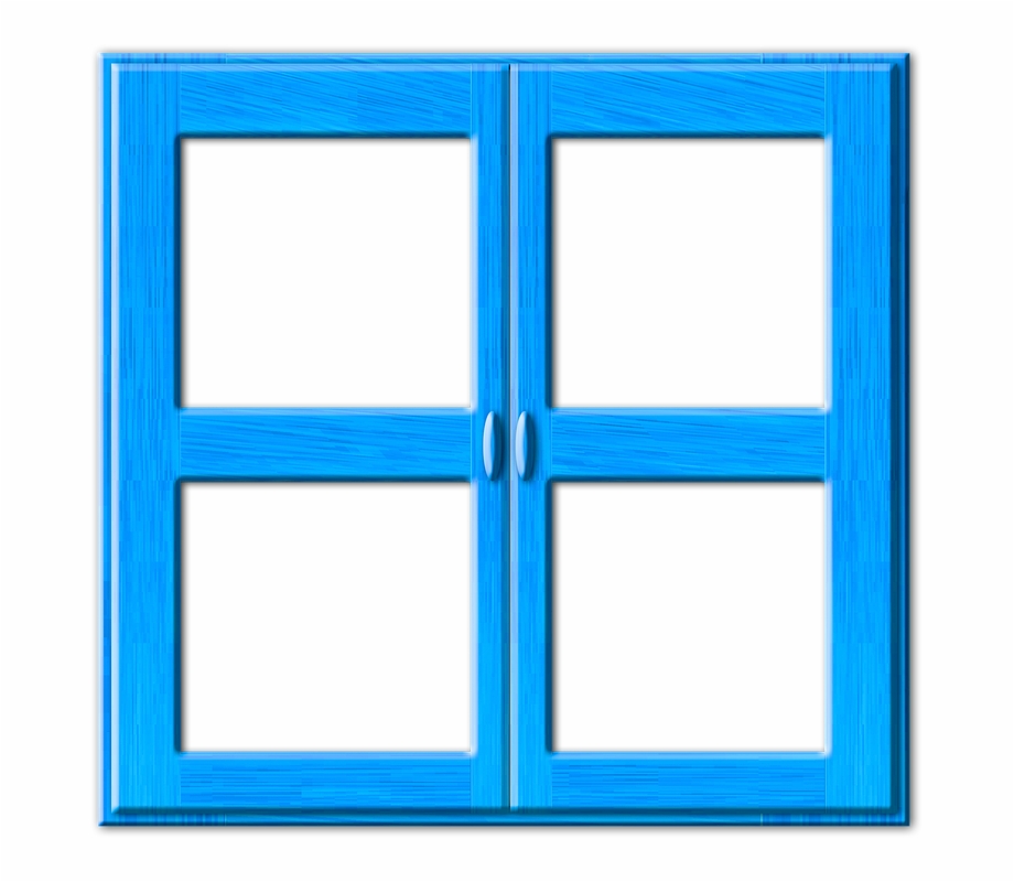 Window Blue Closed Make Draw A Window