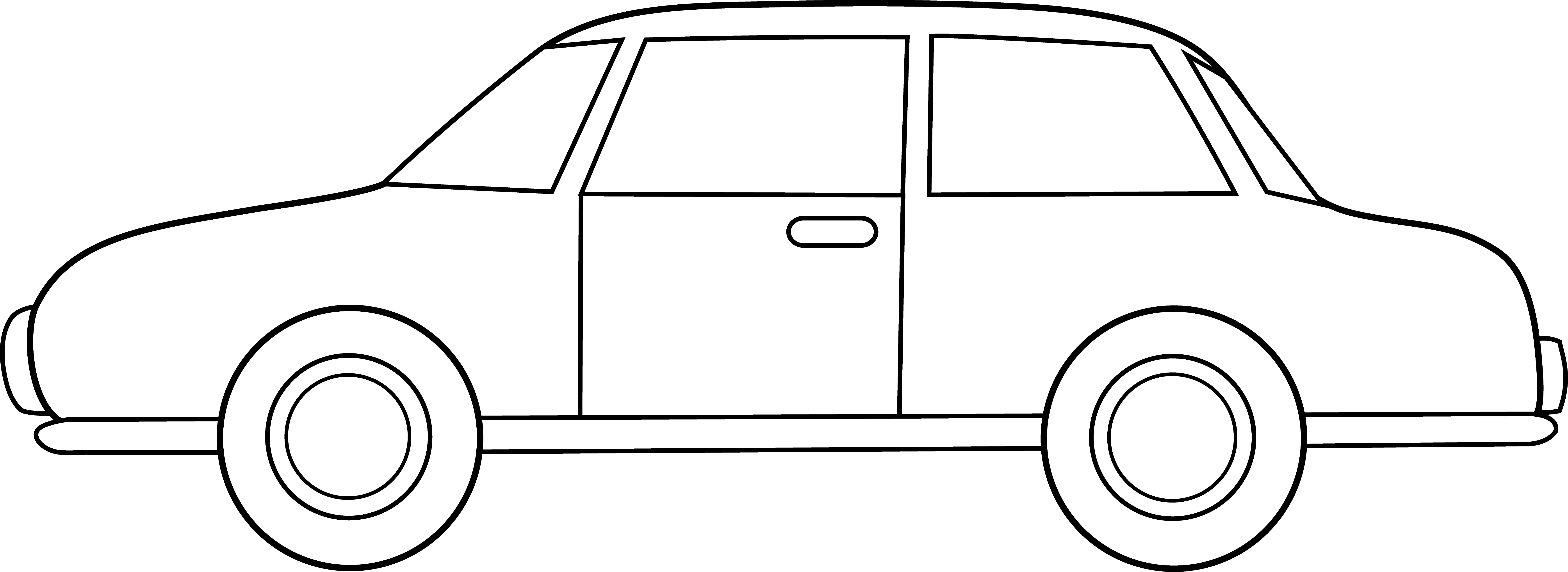 Free Black And White Cartoon Car Download Free Black And White Cartoon 
