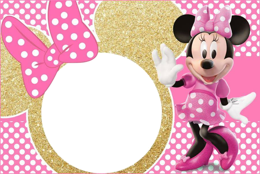 Minnie Mouse Micky Pink Gold Minnie Mouse Ice