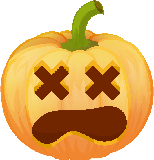 Pumpkin Emoji Keyboard Messages Sticker 2 Jack O