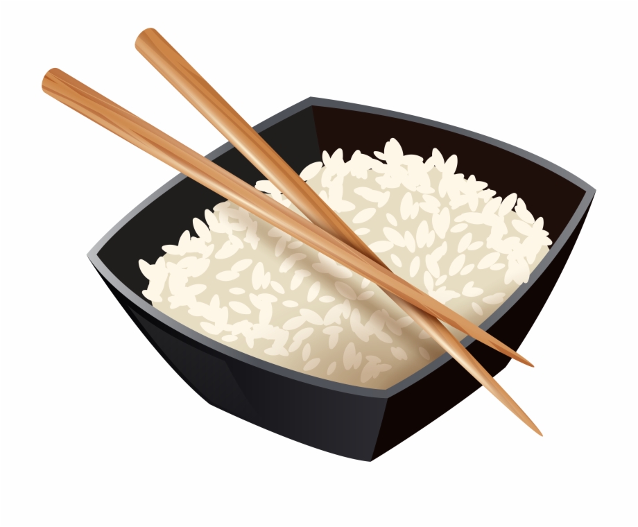 Chinese Rice And Chopsticks