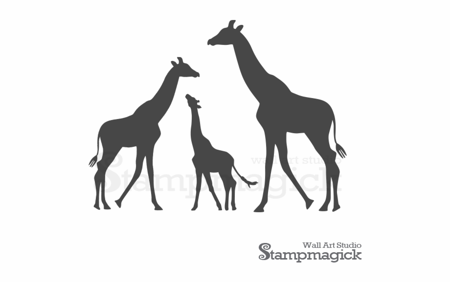 Stampmagick Wall Decals Giraffe