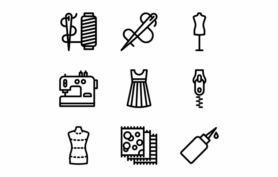 Sewing Elements Sewing Icon