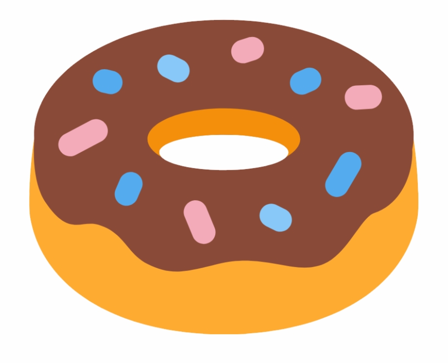 Doughnut Clipart Transparent Background Emoji Donut