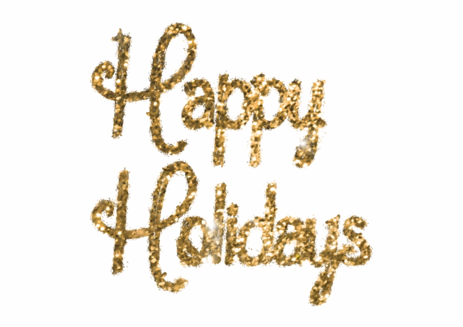 Happyholidays Glitter Holidays Ftestickers Happy Calligraphy