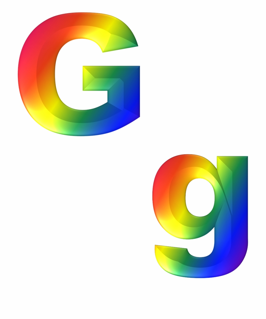 Letter G 3D Abc Alphabet Png Image 3D