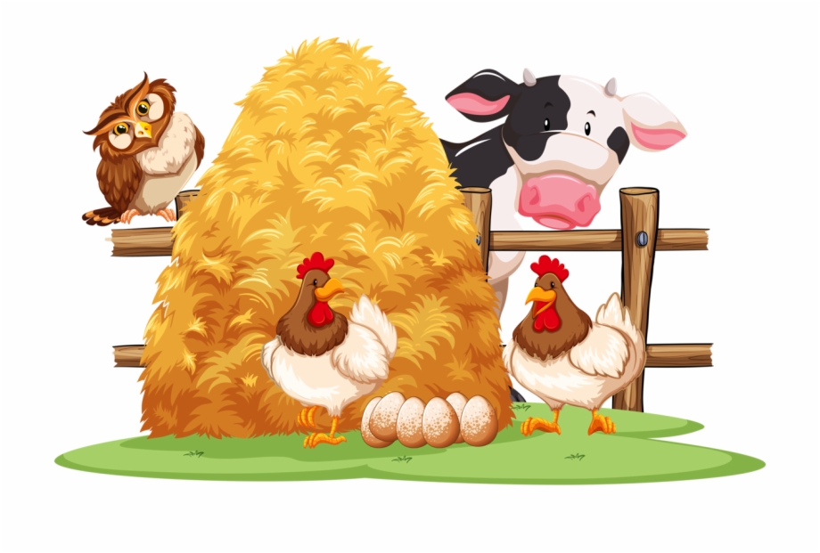 Cow Png Farm Animals Clipart Birds Cartoon