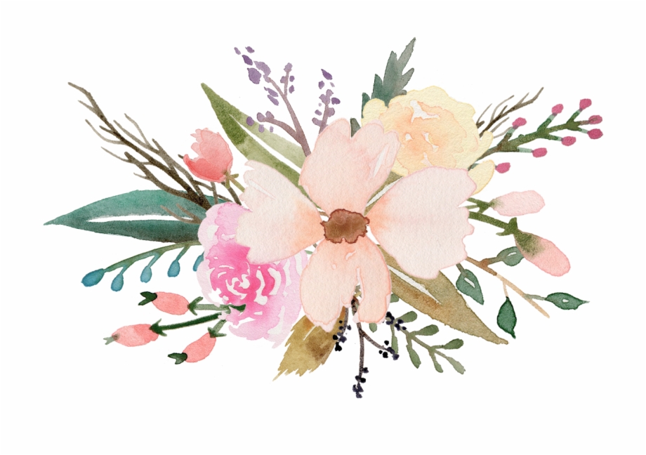 Watercolour Flower Clipart Free Png Download Clip Art