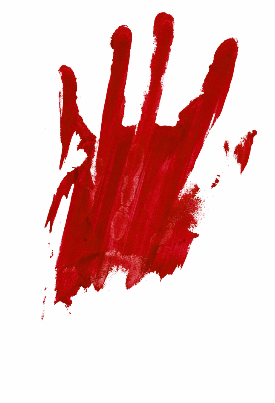 Blood Stained Hand Transparent