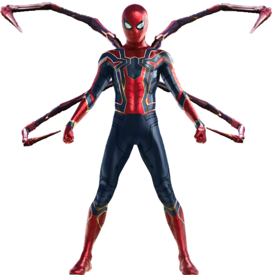 Iron Man Infinity War Png Spiderman Iron Spider