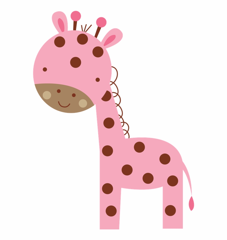 Girl Clipart Giraffe Pink Baby Giraffe Clipart