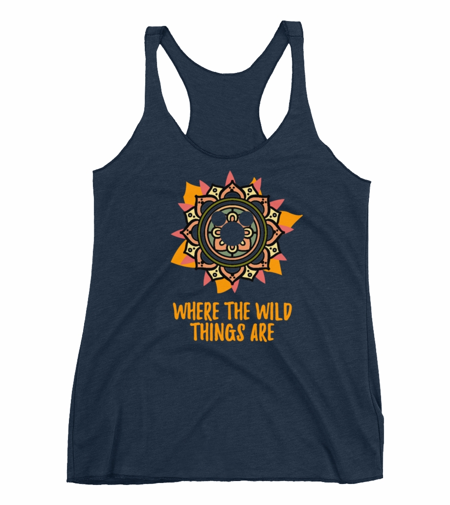 Where The Wild Things Are Womens Racerback Top