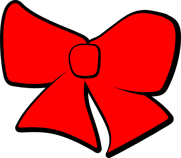 Clipart Red Bow Clipart