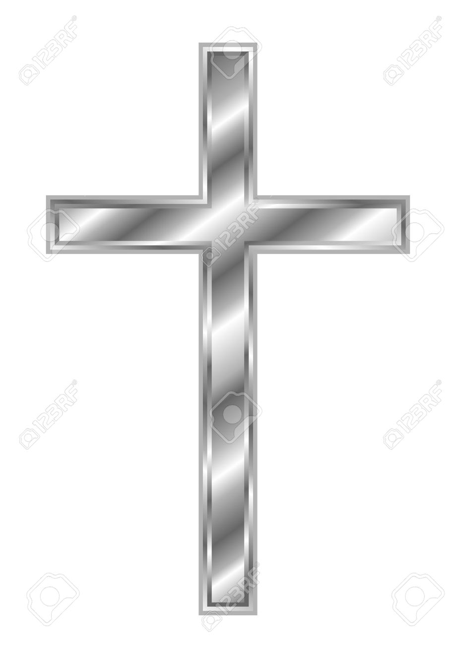 Silver Cross Png - Clip Art Library