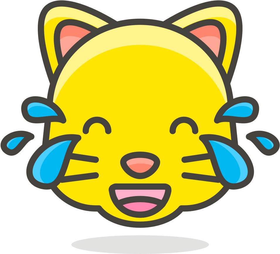 098 Cat Face With Tears Of Joy Emoji
