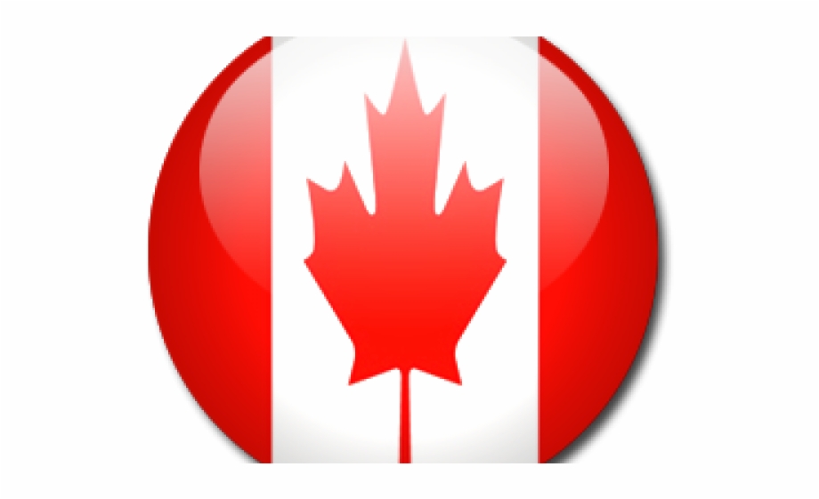 Canada Flag Button Png