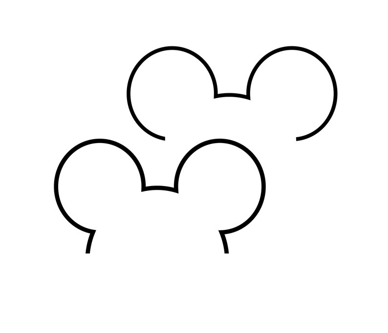 Mickey Mouse Head Outline Png Clip Art Library