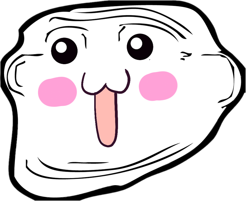 Angry Troll Face PNG by NFC by NinetailsFoxChan on DeviantArt