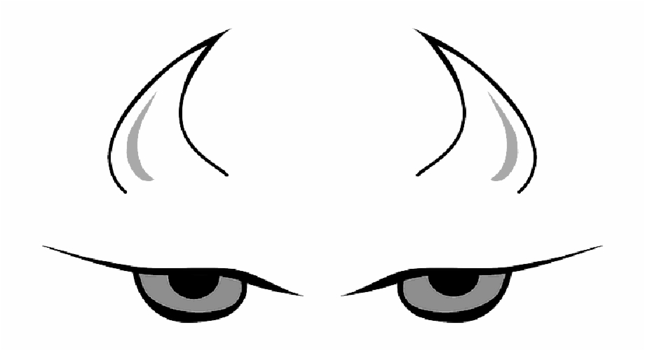 Cartoon Devil Horns Png Download Cartoon Devil Eyes