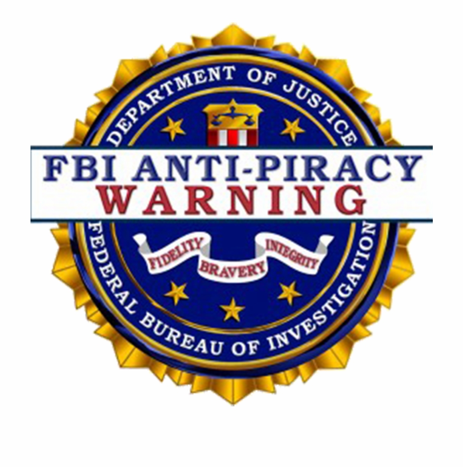 Fbi Warning Logo Png Symbols Of The Federal