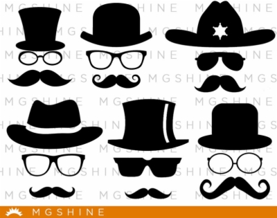 Mustache Glasses Png