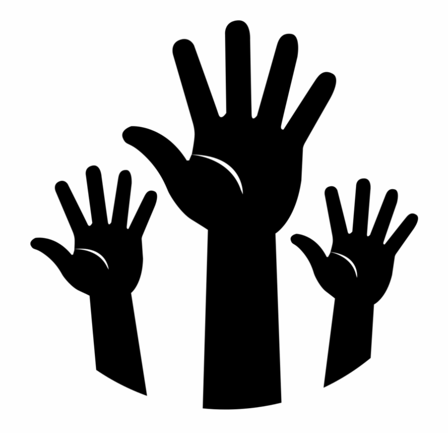 Raised Hands Png Raised Hands Icon Png