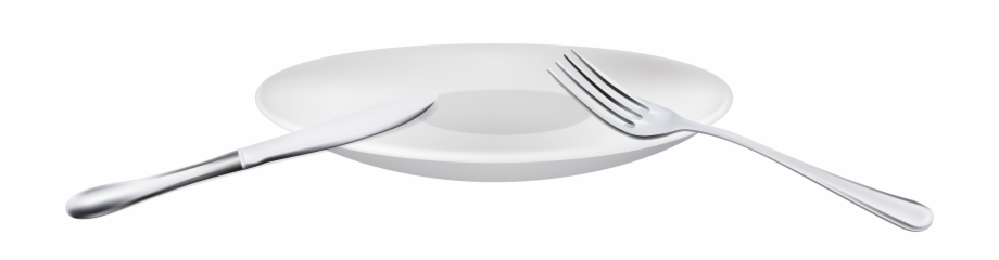Fork Spoon And Plate Png Clipart Ceramic