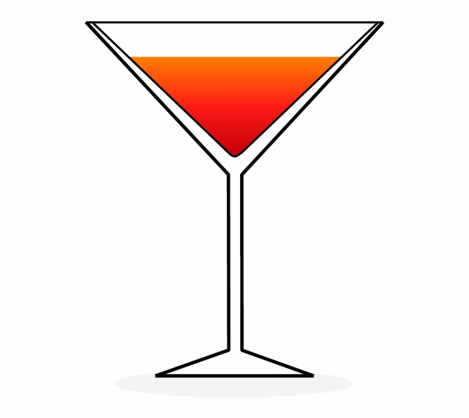 Brooklyn Glass Martini Glass