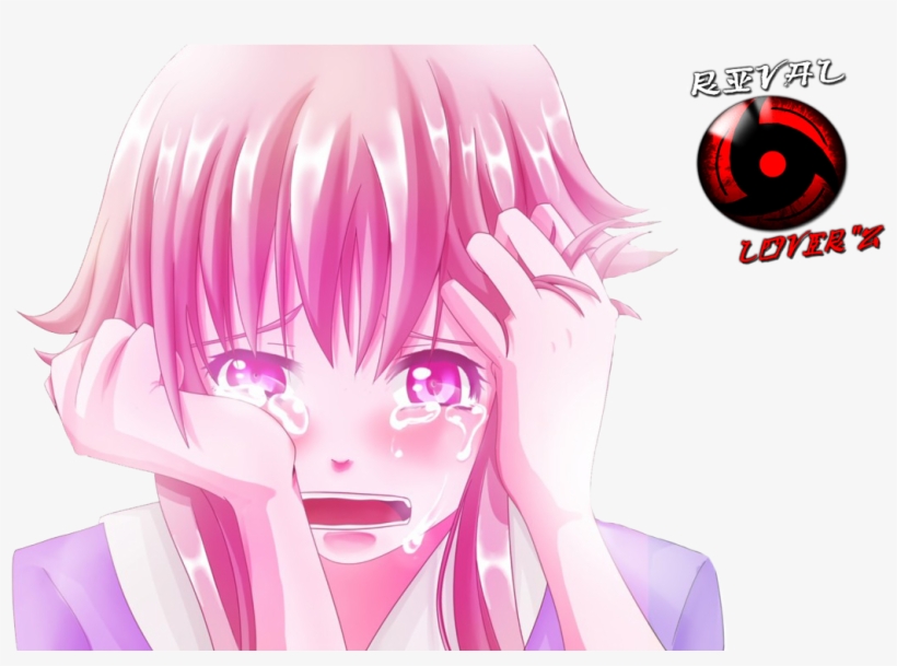Crying, tears, anime girl, smiling, Anime, HD wallpaper | Peakpx