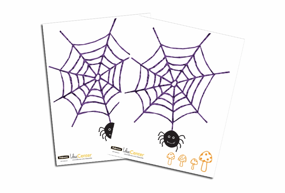 Use Your Laminator To Create These Spooky Cobweb