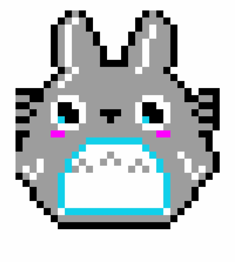 My Neighbour Totoro 24 By 24 Pixel Art